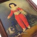 Vintage Art Print by Francisco de Goya, Young Boy with Cats, Finch, Birds in Birdcage, Spanish Romanticism, Framed, Ready to Hang 21" X 17