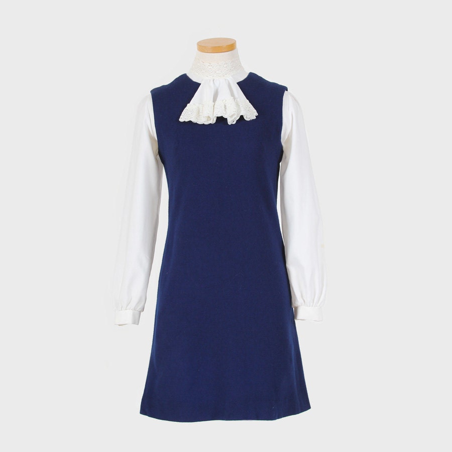 stunning blue jumper dress