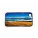 iPhone 4 4s black Case Modern textured bright lake and mountain scape photograph