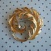 Large Vintage Curled Leaf Brooch SALE