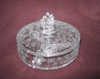Antique Covered Dish Fostoria