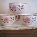 Pretty Vintage Gold Rimmed Cups