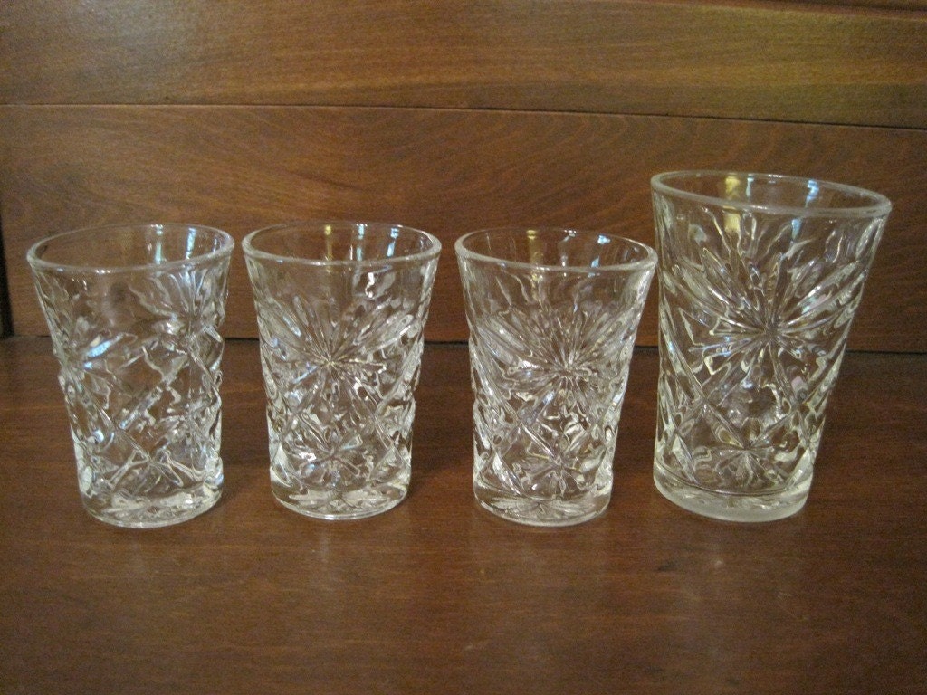 Anchor Hocking Early American Prescut Glassware