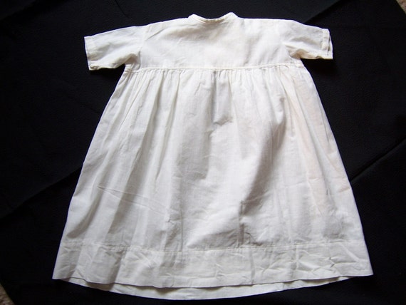 2 Vintage Early 1900s White Baby Dresses Gowns Destashing