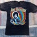 JIMI HENDRIX T-Shirt VINTAGE 1970's Rare Small Dead-Stock Black Cotton