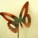 Butterfly (Small), Metal Garden Stake