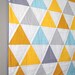 Equilateral Triangles Crib Quilt