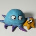 MATILDA and FLO squid sculpture