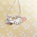 Big Sister - Big Sister Gift - Big Sister Little Sister - Big Sister Necklace - Personalized Necklace - Girls Name Necklace - Handstamped