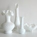RESERVED FOR KERRY Hobnail Milk Glass Collection