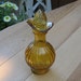 Reserved for Jessica - Avon Amber Perfume Bottle With Stopper