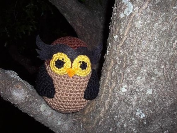 Items similar to SALE- Owl Amigurumi Doll on Etsy