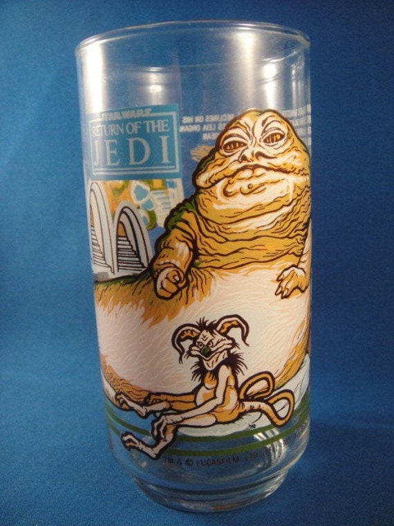 Star Wars Return of Jedi Character Glass Jabba the Hutt