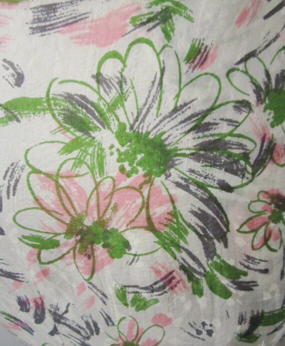 50s floral print