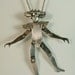 On Hold For 5wingedbird - Please DO NOT Buy Unless You Are 5wingedbird - Jointed Jenni - Angel Art Jewelry Pendant - 731