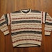 mens orvis fair isle style sweater