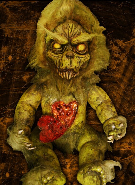 the grinch voodoo doll