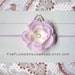 Lavender Flower Headband - Gorgeous Flower on Skinny Headband - All Sizes - Baby Headband - Newborn Headband - Adult Headband