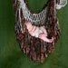 Baby Photography Prop - Fringe Hammock Blanket Photo Prop. Cream Brown Green