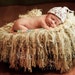 Neutrals Cream Fringe Photography Baby Blanket and HAMMOCK Photo Prop Naturals