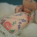 Vintage Pin Cushion Sachet Chaise Lounge