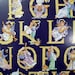Choir of Angels - Angel Alphabet - Cross Stitch Leaflet Pattern Booklet Stitch World X-Stitch