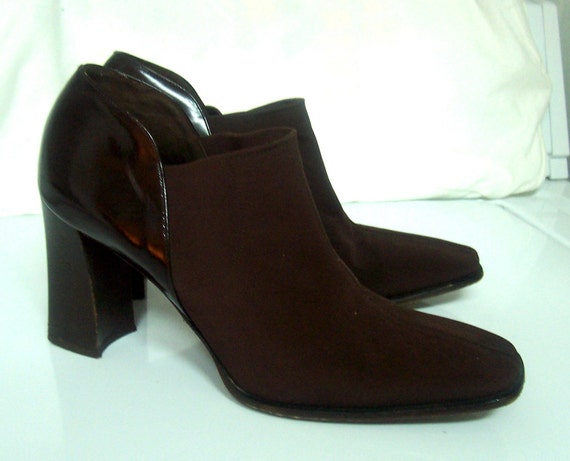 VIA SPIGA Italian Couture Dark Brown Shoe Boots by FaeryCouture