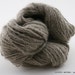 Pure Mink hand-spun CAMILLE 2-ply 120 yards natural taupe SFG swoon fibers gold coll.