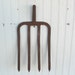 Vintage Rusty Metal Spade Or Fork