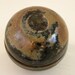 Small wheel thrown lidded ceramic box
