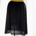 Vintage Mini Skirt Slip Deena Black Made In U.S.A. Pristine Condition Size Medium on Etsy