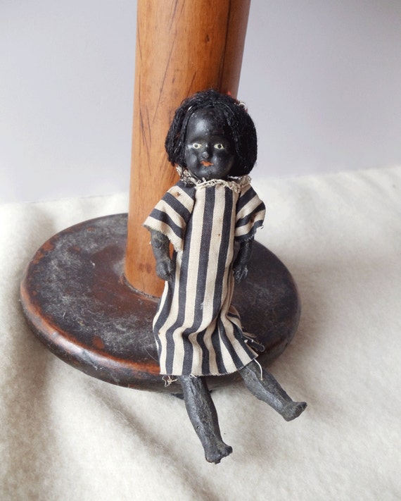 antique black wooden dolls