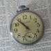 Vintage POCKET WATCH by New Haven - Compensated - StEaMpUnK - Parts - Jewelry - Altered Arts