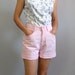 s a l e Pink Shorts / High Waist Shorts / 80s