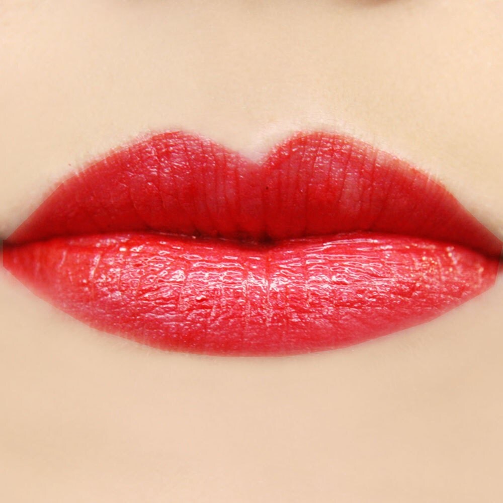 NEW Strawberry Mineral Lipstick by mojospa on Etsy