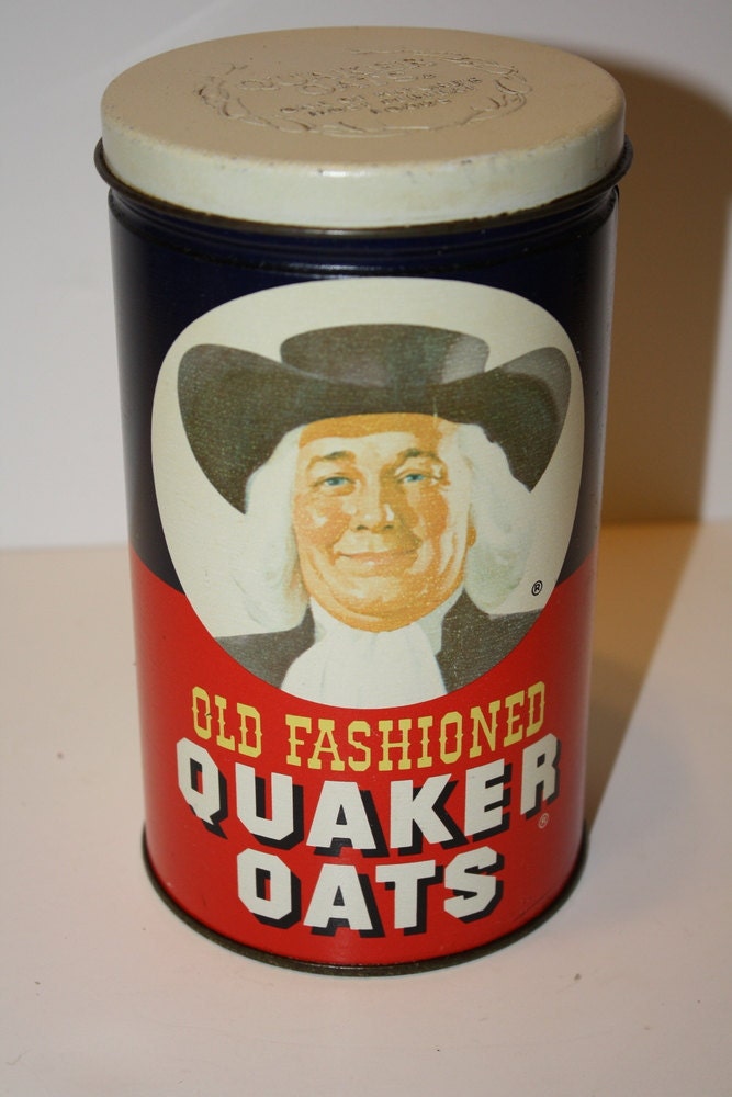 1982 Limited Edition Quaker Oats Tins