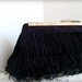 Clearance. Black clutch purse, flapper fringe purse, party clutch.