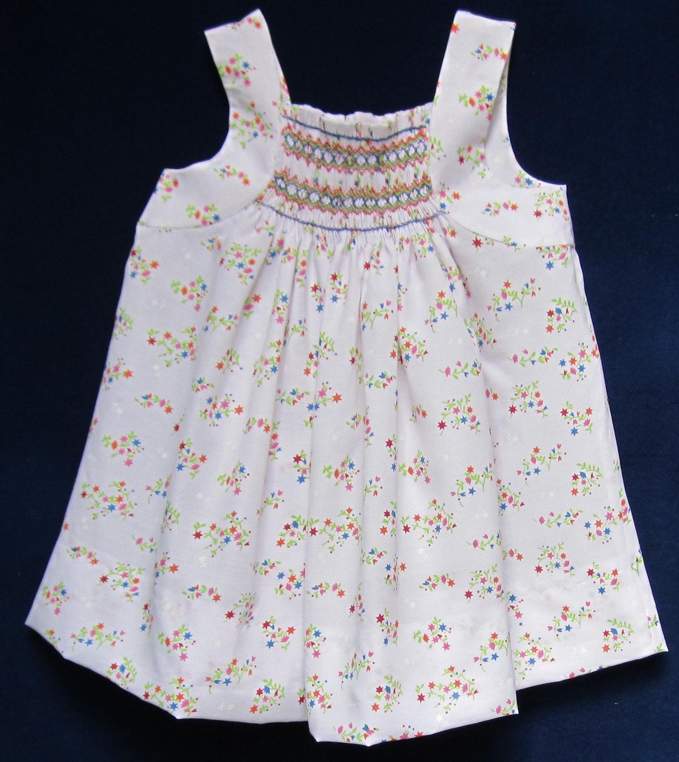 Little Girl Smocked Sundress Pattern