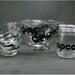 SALE Six Piece Popcorn Set with bowls and canister