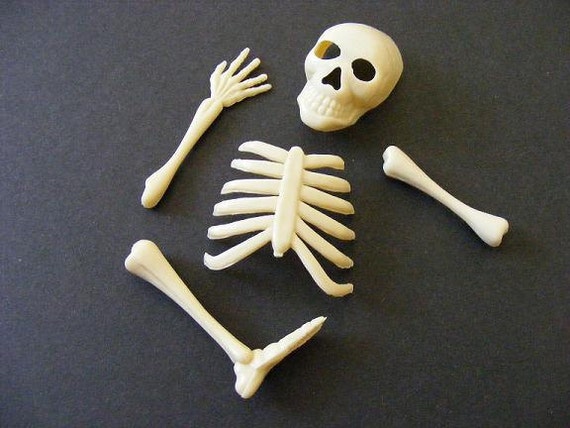 mini skeleton figure