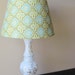 Vintage Lamp with Modern Lamp Shade
