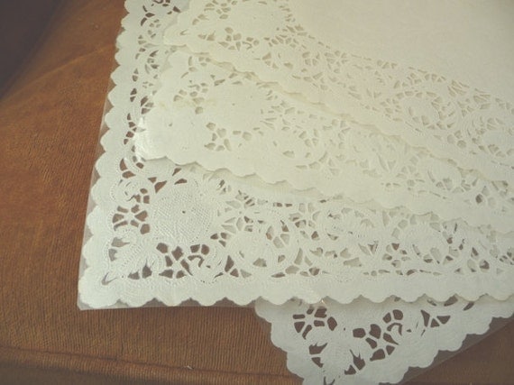 Vintage Placemats Laminated Four Paper Placemats Plastic