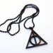 Harry Potter Deathly Hallows Pendant Necklace - SMALL