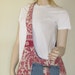 Two In One Linen and Denim Cross-body Purse 'The Hanky'