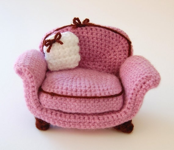 amigurumi pattern - armchair