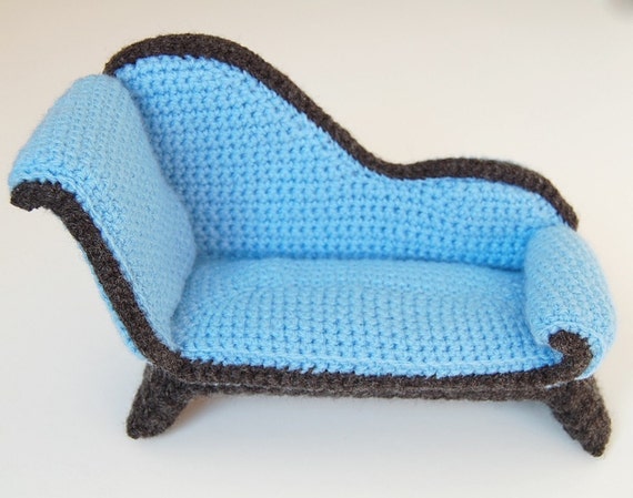 amigurumi pattern - chaise longue