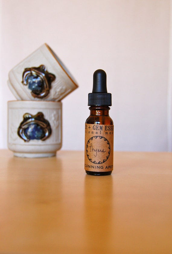 Thyme Flower Essence Shifting Perspectives & Time Travel