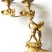 Whimsical French Candelabra Candleholder With Fairy