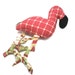 Extra Durable Tiny Dog Toy - Flamingo