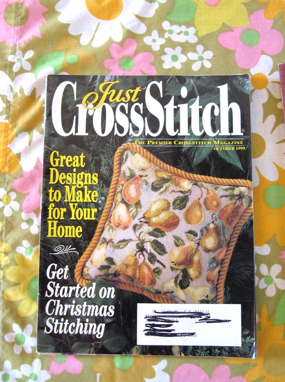 Just Cross Stitch Magazine back Issues lot of 4